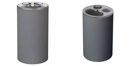 Стакан для зубных щёток «Ridder» Touch 2003207 на стол серый