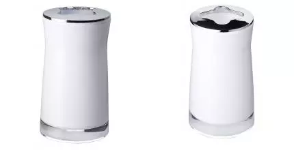 Стакан для зубных щёток «Ridder» Disco 2103201 на стол белый Стакан для зубных щёток «Ridder» Disco 2103201 на стол белый