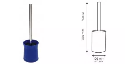 Ёршик для унитаза «Ridder» Disco 2103403 напольный синий Ёршик для унитаза «Ridder» Disco 2103403 напольный синий