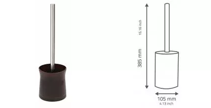 Ёршик для унитаза «Ridder» Disco 2103408 напольный коричневый