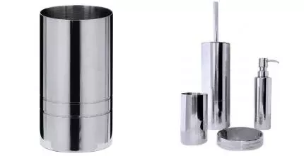 Стакан для зубных щёток «Ridder» London 2106100 на стол хром