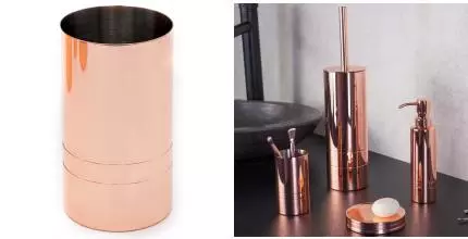 Стакан для зубных щёток «Ridder» London 2106102 на стол медь