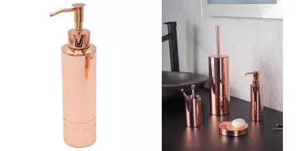 Дозатор для мыла «Ridder» London 2106502 на стол медь Дозатор для мыла «Ridder» London 2106502 на стол медь