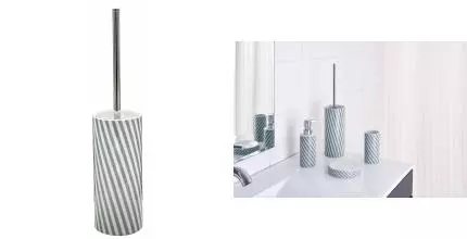 Ёршик для унитаза «Ridder» Emily 2122407 напольный серый