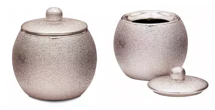 Контейнер для ватных дисков «Ridder» Lucida 2123702 на стол розовый