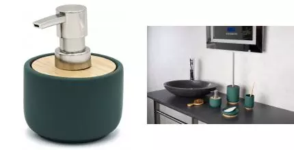Дозатор для мыла «Ridder» Fancy 2126505 на стол зелёный