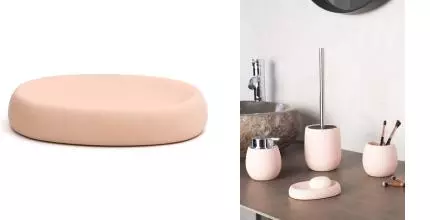 Мыльница «Ridder» Lina 2161302 на стол розовая