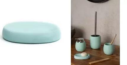 Мыльница «Ridder» Lina 2161303 на стол бирюзовая