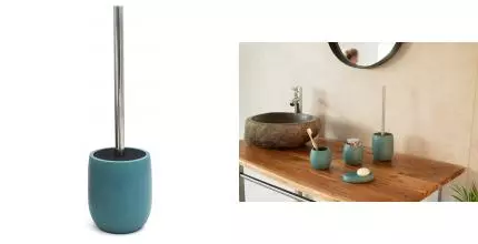 Ёршик для унитаза «Ridder» Lina 2161405 напольный морская волна