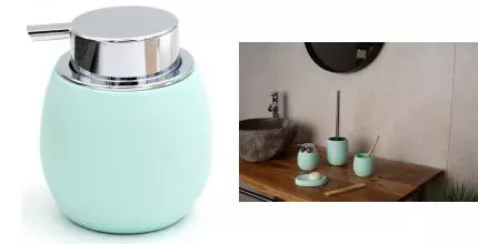 Дозатор для мыла «Ridder» Lina 2161503 на стол бирюзовый