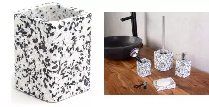 Стакан для зубных щёток «Ridder» Zelda 2169101 на стол белый Стакан для зубных щёток «Ridder» Zelda 2169101 на стол белый