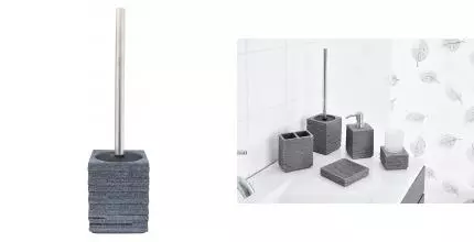 Ёршик для унитаза «Ridder» Brick 22150407 напольный серый