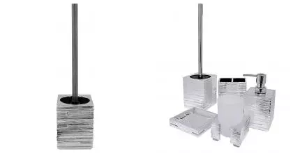 Ёршик для унитаза «Ridder» Brick 22150427 напольный серебро
