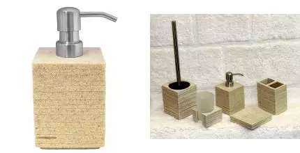 Дозатор для мыла «Ridder» Brick 22150511 на стол бежевый