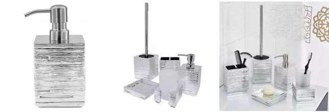 Дозатор для мыла «Ridder» Brick 22150527 на стол серебро