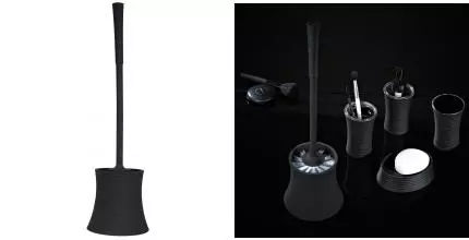 Ёршик для унитаза «Ridder» Tower 22200410 напольный чёрный Ёршик для унитаза «Ridder» Tower 22200410 напольный чёрный
