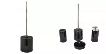 Ёршик для унитаза «Ridder» Paris 22250410 напольный чёрный