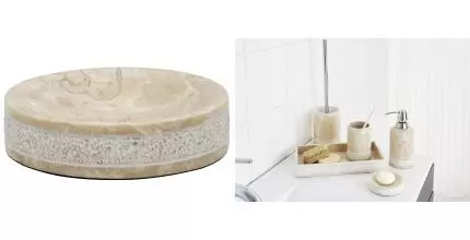 Мыльница «Ridder» Posh 2234319 на стол бежевая Мыльница «Ridder» Posh 2234319 на стол бежевая