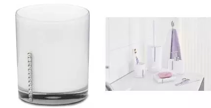 Стакан для зубных щёток «Ridder» Classy 2235101 на стол белый