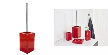 Ёршик для унитаза «Ridder» Chichi 2241406 напольный красный