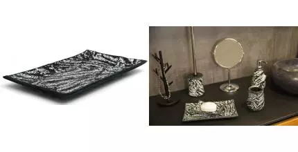 Подставка для аксессуаров «Ridder» Frey 2243610 на стол чёрная