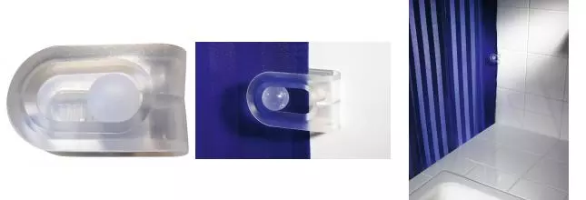 Фиксатор для занавески «Ridder» 50600 на стену прозрачный