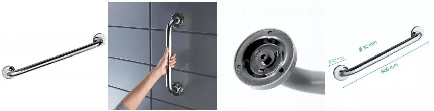 Поручень «Ridder» А00160001 на стену хром