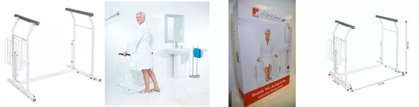 Поручень «Ridder» А0110101 напольный белый