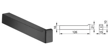 Держатель для туалетной бумаги «Keuco» Edition 11 11163130000 на стену шлифованный чёрный хром Держатель для туалетной бумаги «Keuco» Edition 11 11163130000 на стену шлифованный чёрный хром