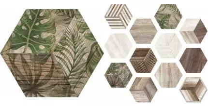 Напольная плитка «ITT Ceramic (Испания)» Africa Hexa Matt. 26,7x23,2 00000015415 мультиколор Напольная плитка «ITT Ceramic (Испания)» Africa Hexa Matt. 26,7x23,2 00000015415 мультиколор