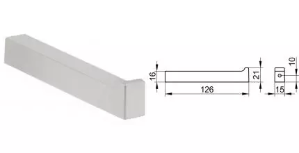 Держатель для туалетной бумаги «Keuco» Edition 11 11163050000 на стену шлифованный никель Держатель для туалетной бумаги «Keuco» Edition 11 11163050000 на стену шлифованный никель