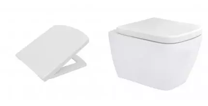 Сиденье для унитаза «Gural Vit» Nova YM00DRP450000 с микролифтом белое