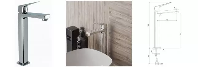 Смеситель для раковины «Paini» Bari RTCR205LL хром Смеситель для раковины «Paini» Bari RTCR205LL хром