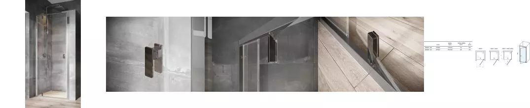 Душевая дверь «Ravak» Nexty NDOP1-90 90/195 Transparent/хром универсальная Душевая дверь «Ravak» Nexty NDOP1-90 90/195 Transparent/хром универсальная