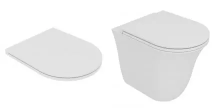 Сиденье для унитаза «GSG» Flut FLCOPRSLTICRCN000 ультратонкое дюропласт с микролифтом белое