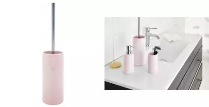 Ёршик для унитаза «Ridder» Beaute 2118402 напольный розовый