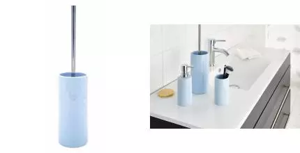 Ёршик для унитаза «Ridder» Beaute 2118403 напольный голубой Ёршик для унитаза «Ridder» Beaute 2118403 напольный голубой
