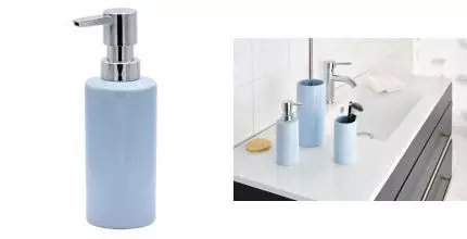 Дозатор для мыла «Ridder» Beaute 2118503 на стол голубой