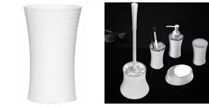 Стакан для зубных щёток «Ridder» Tower 22200101 на стол белый Стакан для зубных щёток «Ridder» Tower 22200101 на стол белый