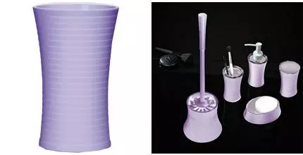 Стакан для зубных щёток «Ridder» Tower 22200123 на стол фиолетовый Стакан для зубных щёток «Ridder» Tower 22200123 на стол фиолетовый