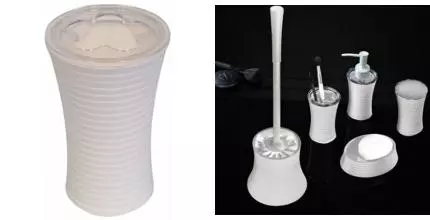 Стакан для зубных щёток «Ridder» Tower 22200201 на стол белый Стакан для зубных щёток «Ridder» Tower 22200201 на стол белый