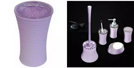 Стакан для зубных щёток «Ridder» Tower 22200223 на стол фиолетовый Стакан для зубных щёток «Ridder» Tower 22200223 на стол фиолетовый