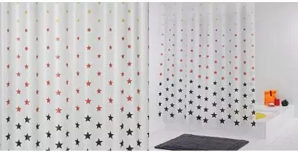 Штора для ванной «Ridder» Stella 32620 180/200 мультиколор