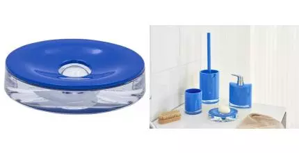 Мыльница «Ridder» Gaudy 2231303 на стол синяя