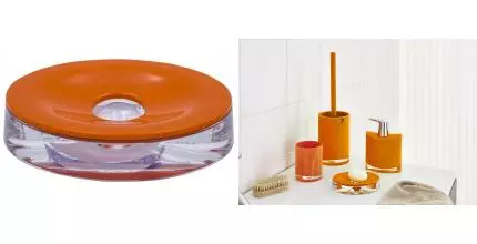 Мыльница «Ridder» Gaudy 2231314 на стол оранжевая