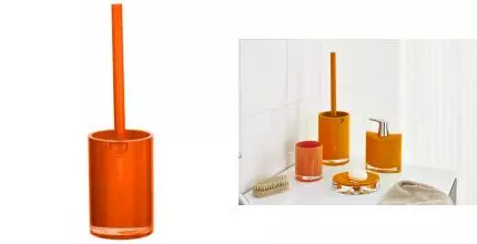 Ёршик для унитаза «Ridder» Gaudy 2231414 напольный оранжевый