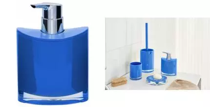 Дозатор для мыла «Ridder» Gaudy 2231503 на стол синий