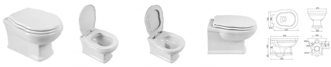 Подвесной унитаз безободковый «Belbagno» Boheme BB115CH/BB115SC белый с сиденьем дюропласт с микролифтом белое