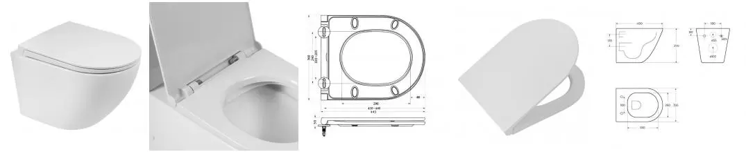 Подвесной унитаз безободковый «Belbagno» Sfera-R BB046CHR/BB902SC белый с сиденьем дюропласт с микролифтом белое Подвесной унитаз безободковый «Belbagno» Sfera-R BB046CHR/BB902SC белый с сиденьем дюропласт с микролифтом белое