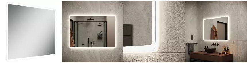 Зеркало «Sancos» Arcadia 100/70 с подсветкой